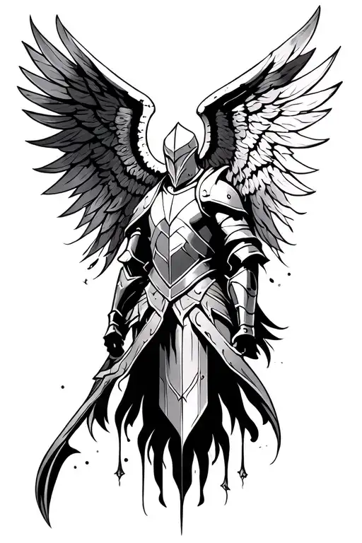 Armor Of God Tattoo Design