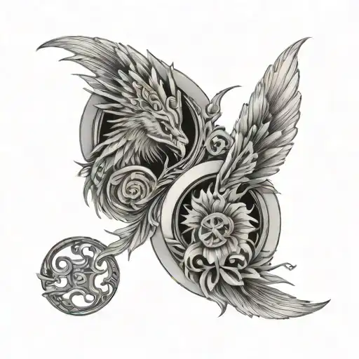 04-04-1987 And 04-05-2024 In A Circle