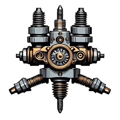 Steampunk Sparkplug