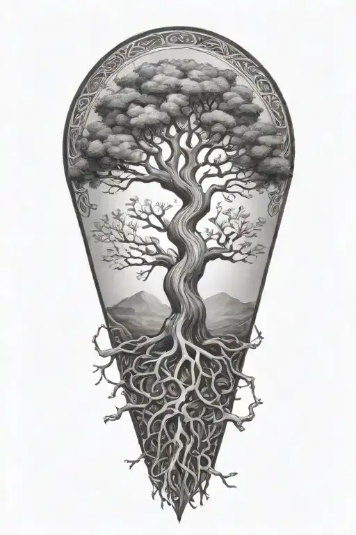 Yggdrasil Tree Branch