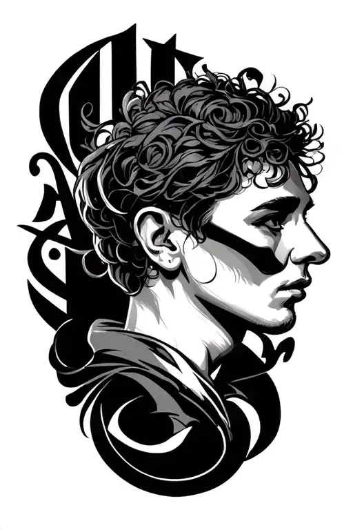 Maclean In Fancy Letters For My Shoulder