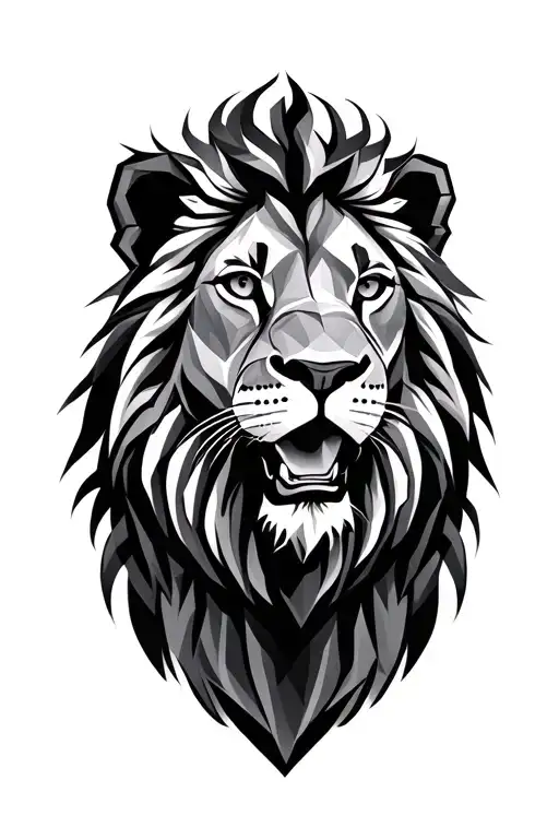 Geometric Lion