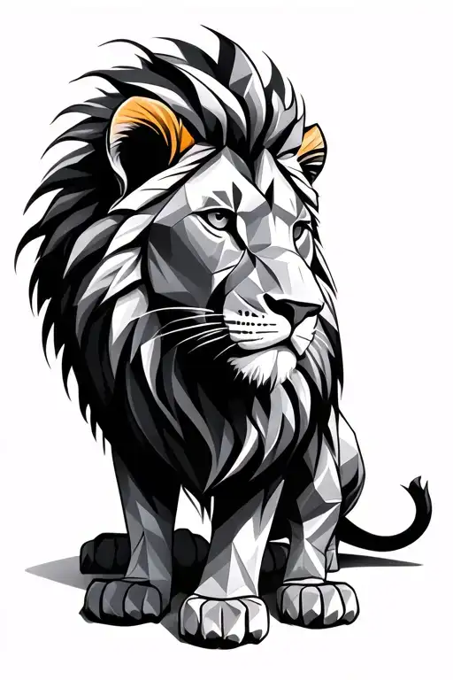 Geometric Lion
