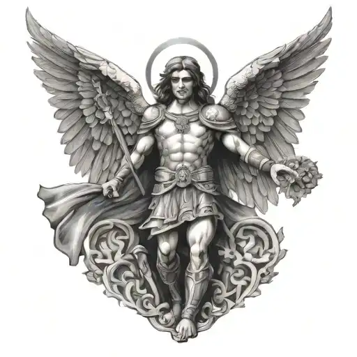 W With St Michael The Archangel