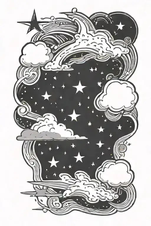 Sky Filled With Stars