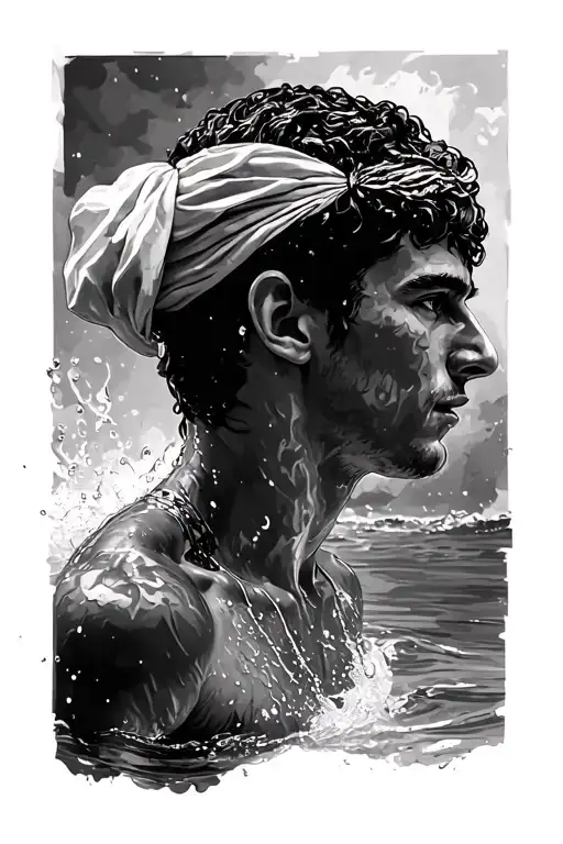 Roman Catholic And Olympic Swimmer Combined Together