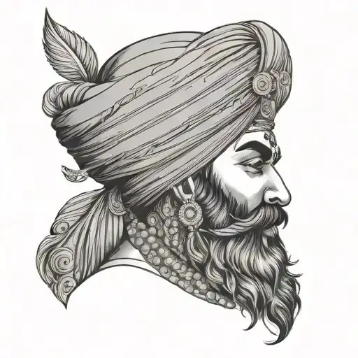 Sikh Art And Travelling Being Happy And Abitious