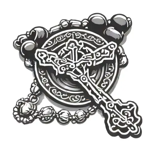 Rosary Wrapped Round