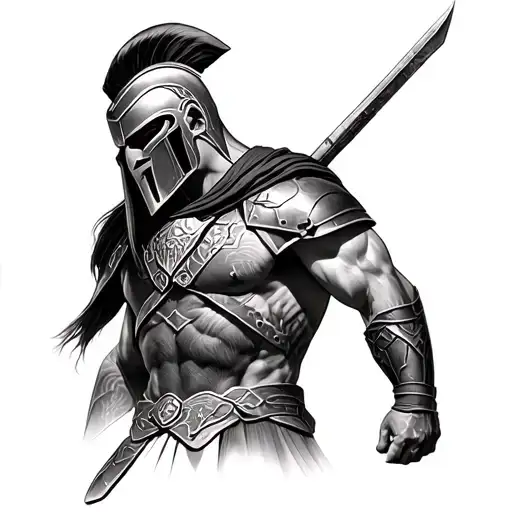 A Realistic Spartan Full Body