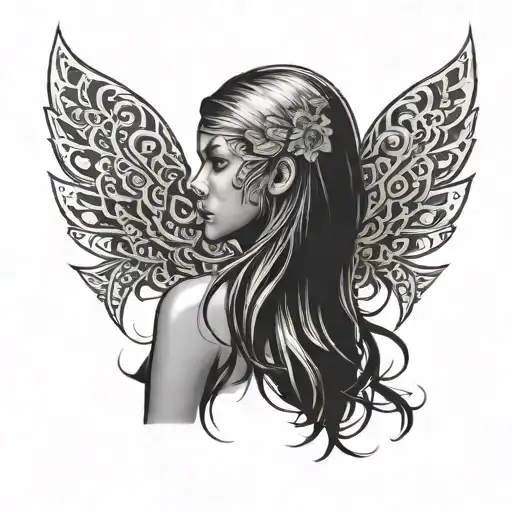Feminine Tribal Back
