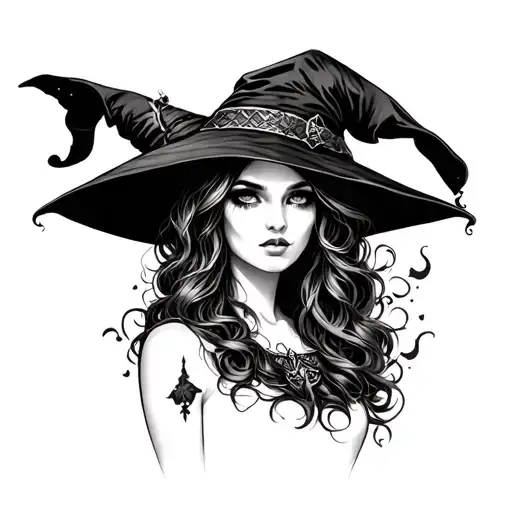 Witchy Style Tattoo Without A Witch