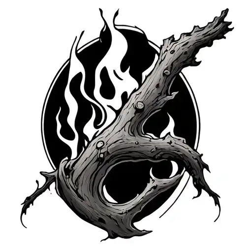 Burning Branch Of Wourd That I