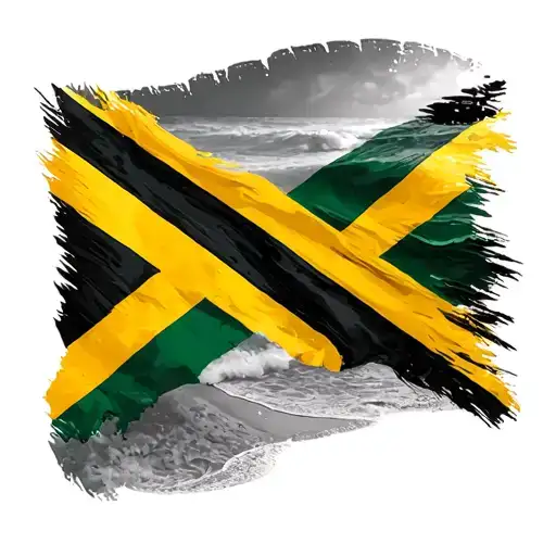 Jamaica Flag Beaches