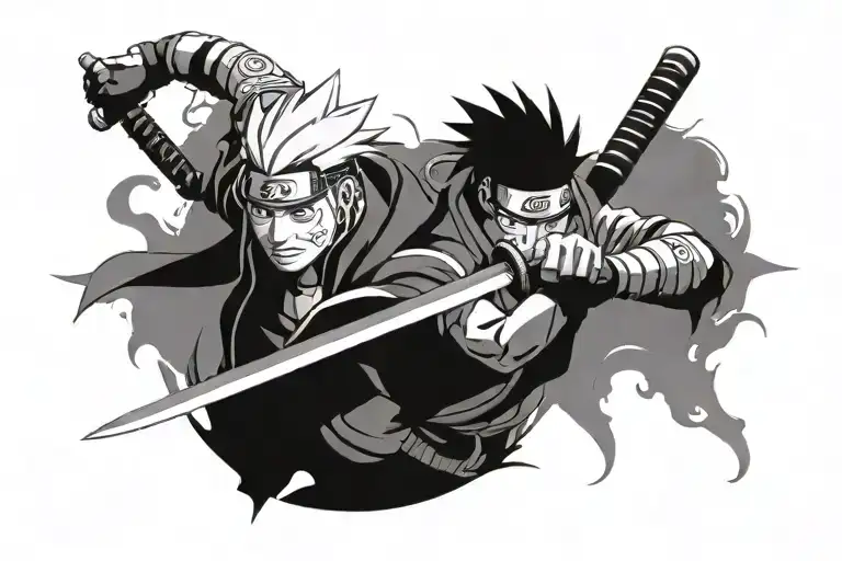 Naruto Heroes And Demon Slayer Blade