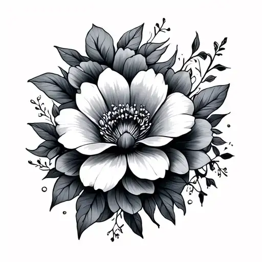 National Flowers Intertwined