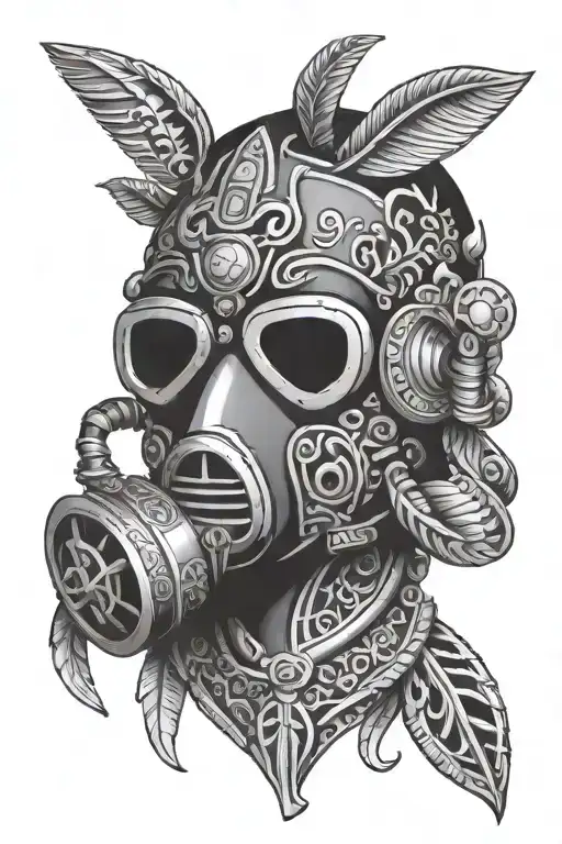 Dive Mask Inca Style