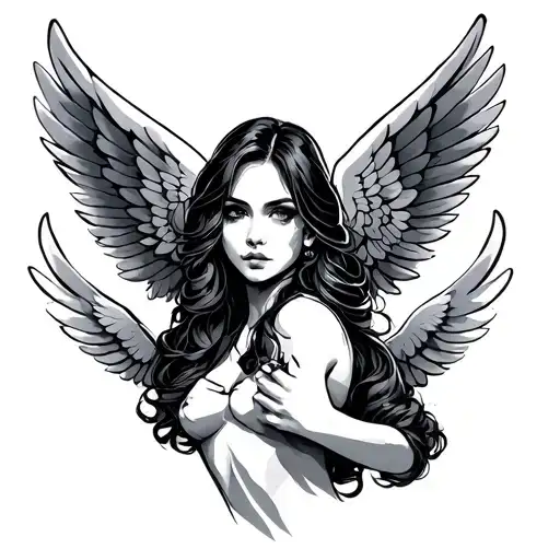 Kaicee With Angle Wings