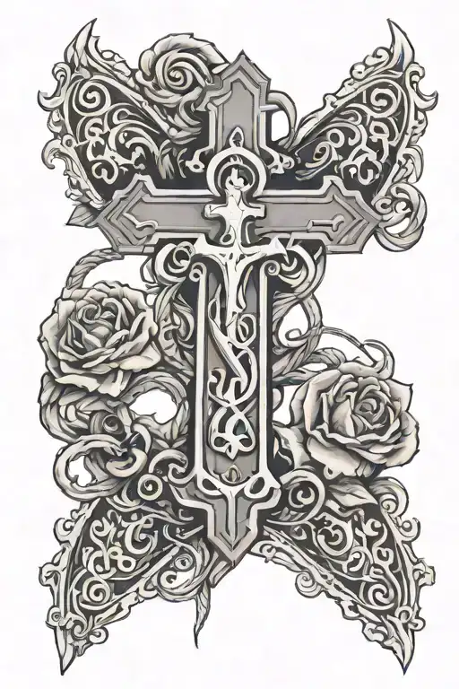 Sotelo With A Cross Intertwined