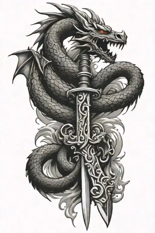 Dragon Climbing Sword