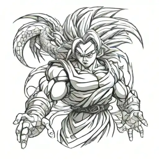 Upper Arm Sleeve Dragon Ball Z