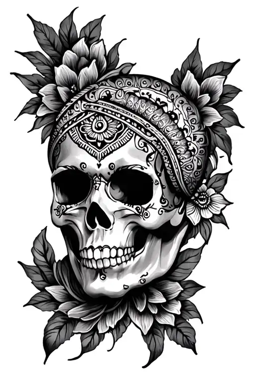 Chicano Style Mandala