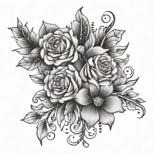 Flowers And Jewels