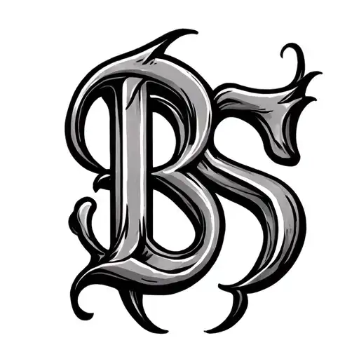 Letter D And S
