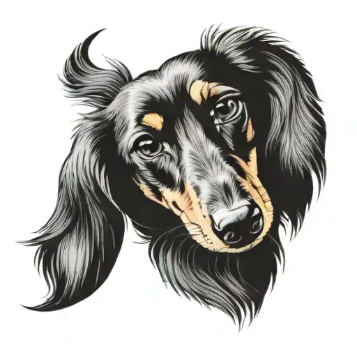 Longhaired Dachshund