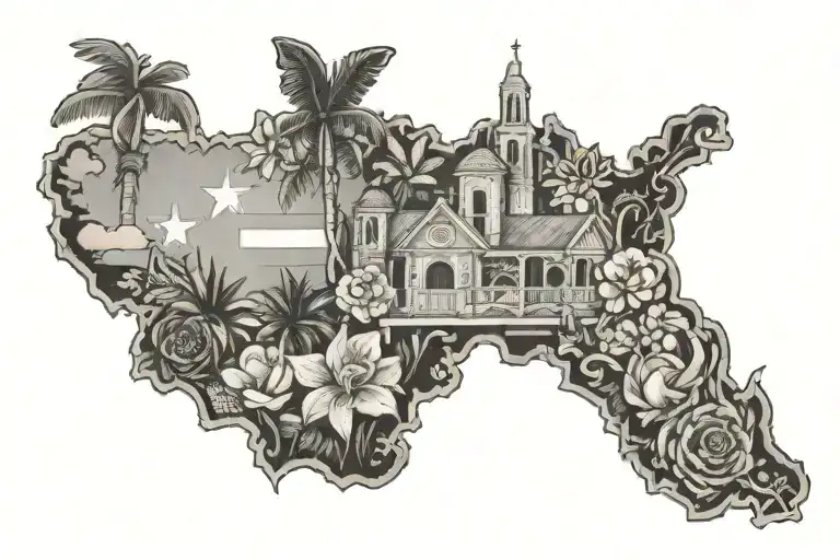 Puerto Rico Inspired