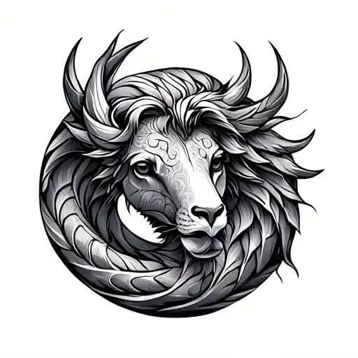 Zodiac Sign Intertwined