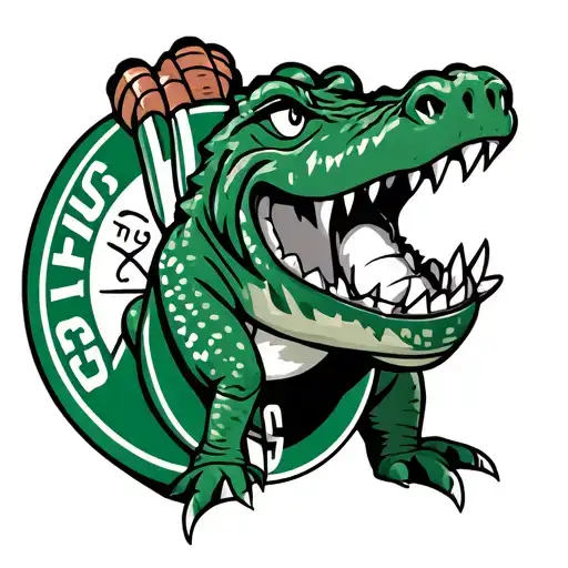 Alligator Boston Celtics