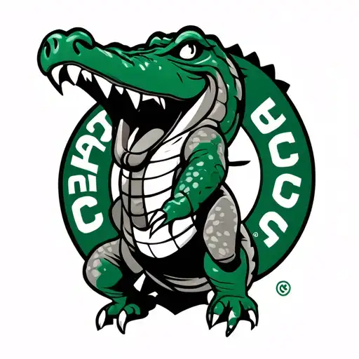 Alligator Boston Celtics Logo