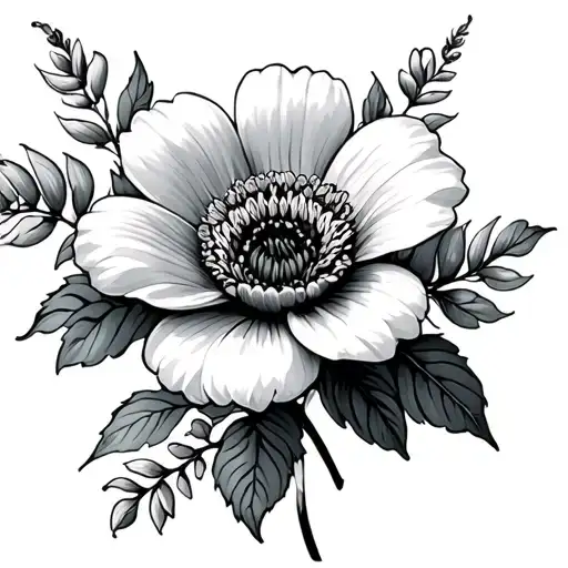 August And March Birth Flower