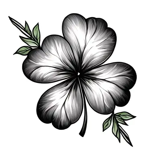 Indian And Irish Four Leaf Clover