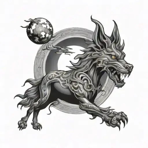 And You Run And You Run To Catch Up With The Sun But It's Sinking Tattoo