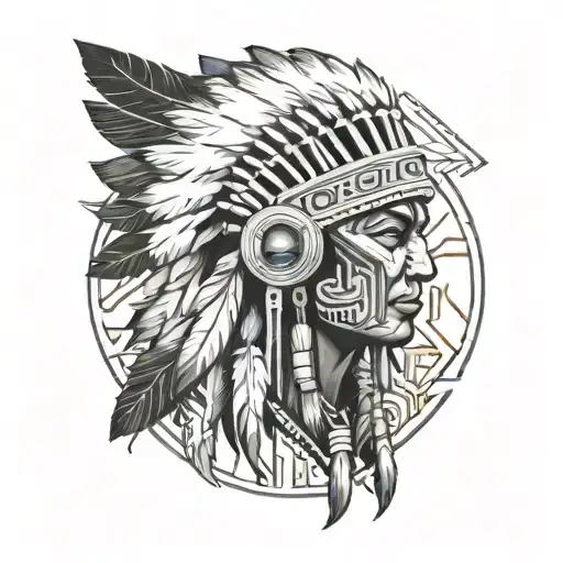 Cyberpunk Native American