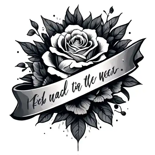 Motivational Tattoo Design Inspired