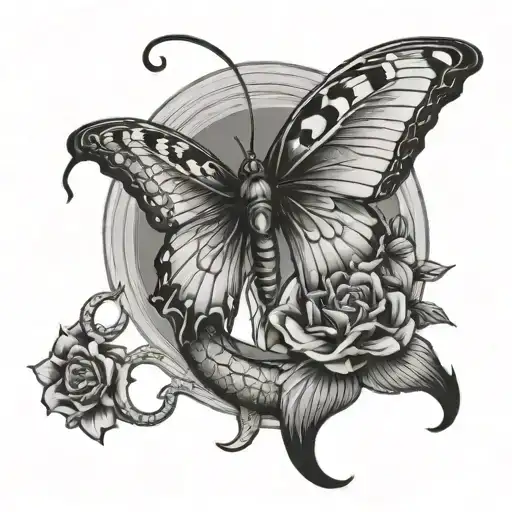 Serpent Papillon On Off