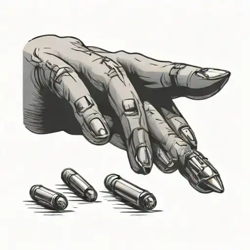 Bullets On Fingers