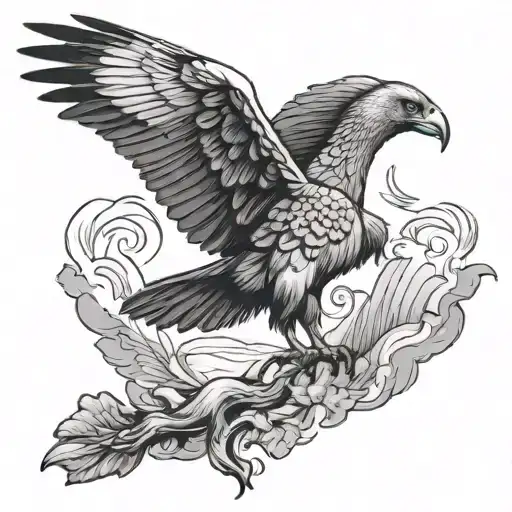 Griffon Vulture Flying
