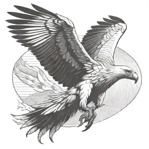 Griffon Vulture Flying
