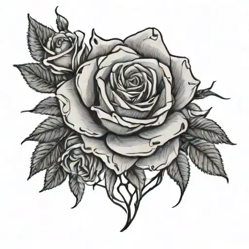 Aubrey Anne Mclaughlin Intertwined In Roses Growing