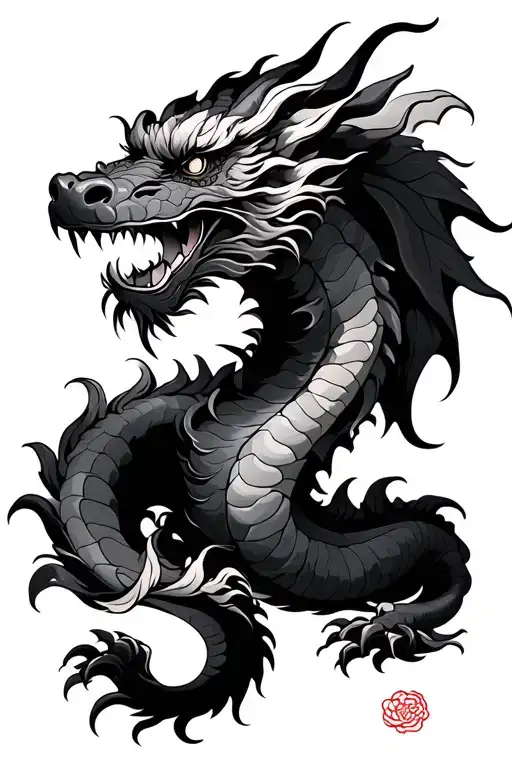 Traditional Japanese Dragon