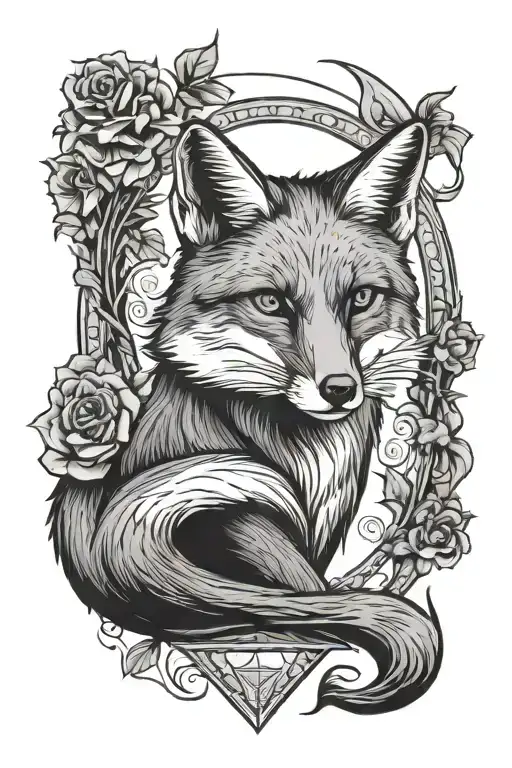Fox Tarot Card