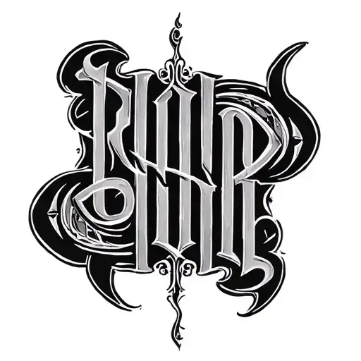 Two Word Ambigram Generator