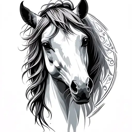 Horse With Aries Women