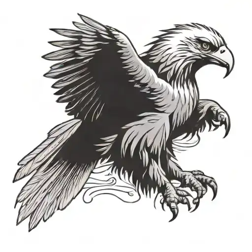 Free Eagle Flying