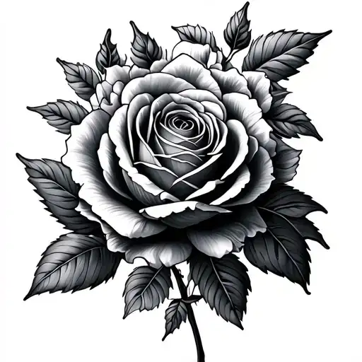 Roses And Peonis Flowers Growing