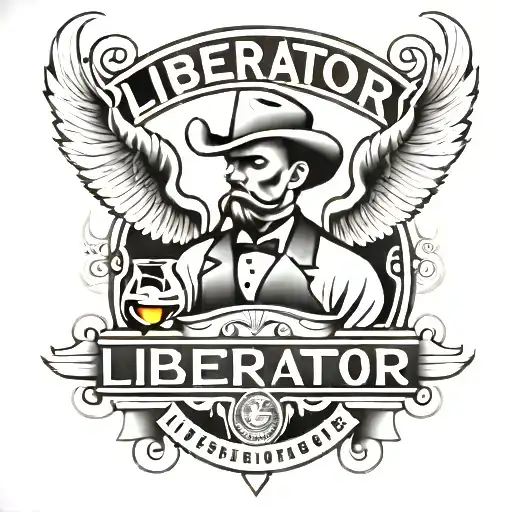Liberator Whiskey Label