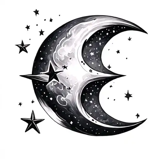 Star And Moon